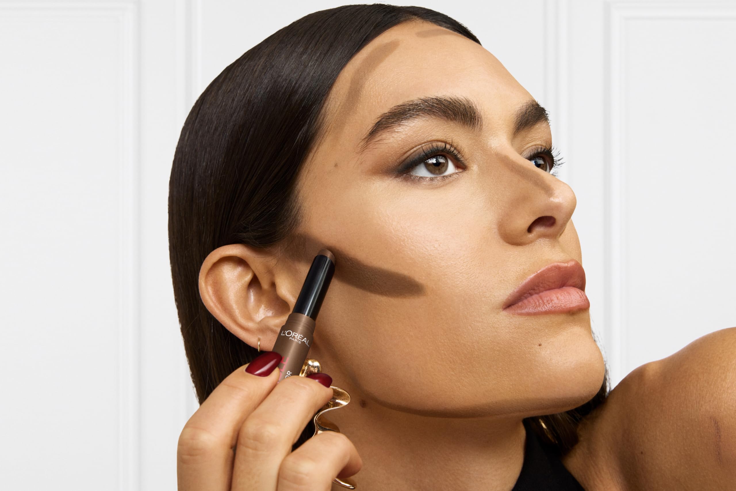L'Oréal Paris Infallible Face Sculptor, Sculpting Stick Light, Make Up, Transfer Proof, Ease & Precision, 24H Wear - Image 4