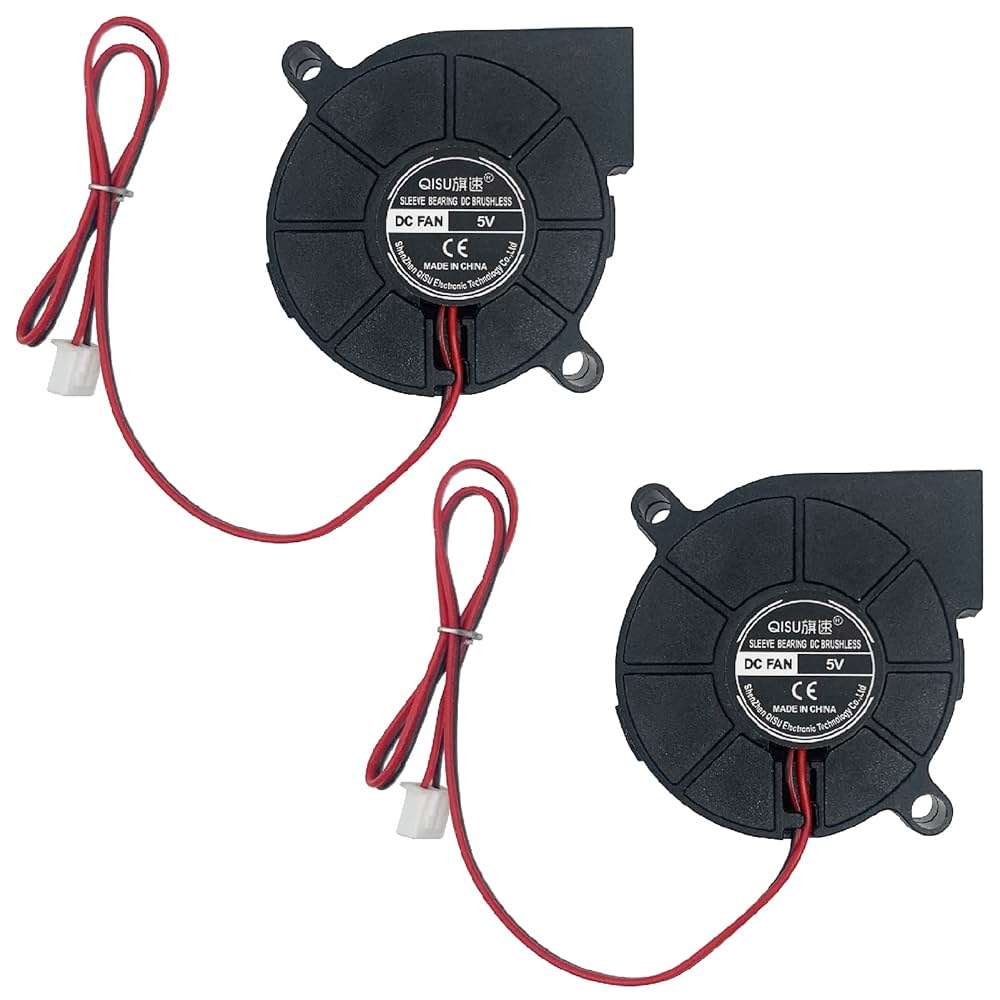 Amazon.co.jp: PENGLIN ブロアファン 2個 DCブロア 5015 5cm