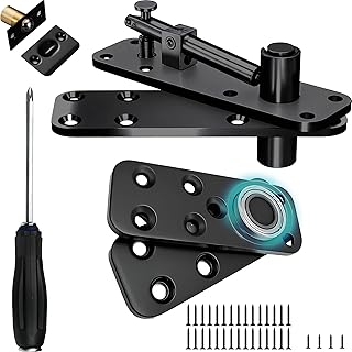 Hidden Bookshelf Door, Thickened Alloy Steel Murphy Door Hardware Kit – ...