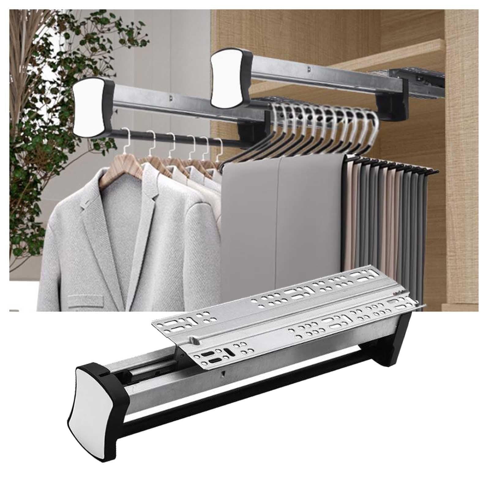 Pied de placard extensible en acier inoxydable premium de 25 kg