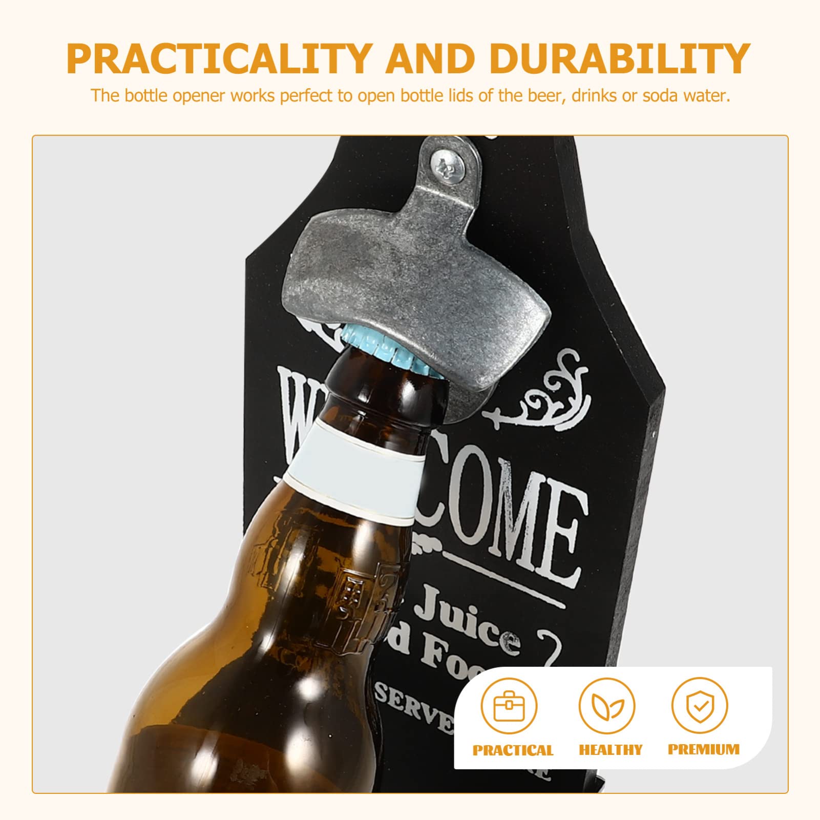 Cabilock 3 Pz apri bottiglia per natale strenne natale apribottiglie muro coperchio pasticcione apriscatole apribottiglie per birra di birra creativo ferro da stiro