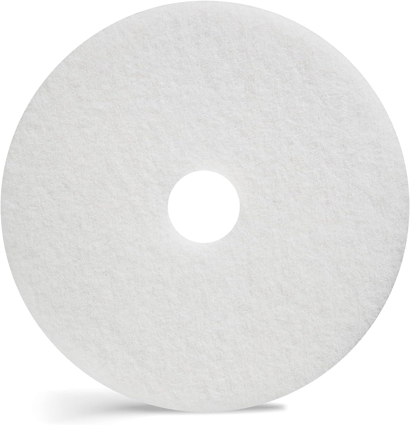 Coastwide Professional White Floor Polishing Pad, 20‑Inch Diameter, Light‑Duty Buffing & Polishing Pad for Commercial Floor Machines, 5‑Pack