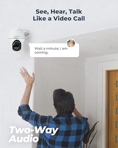 Miniatura 7 de REOLINK Argus PT +SP - Cámaras de seguridad inalámbricas de 4MP para exteriores, alimentadas por energía solar, inclinación panorámica de 360, WiFi