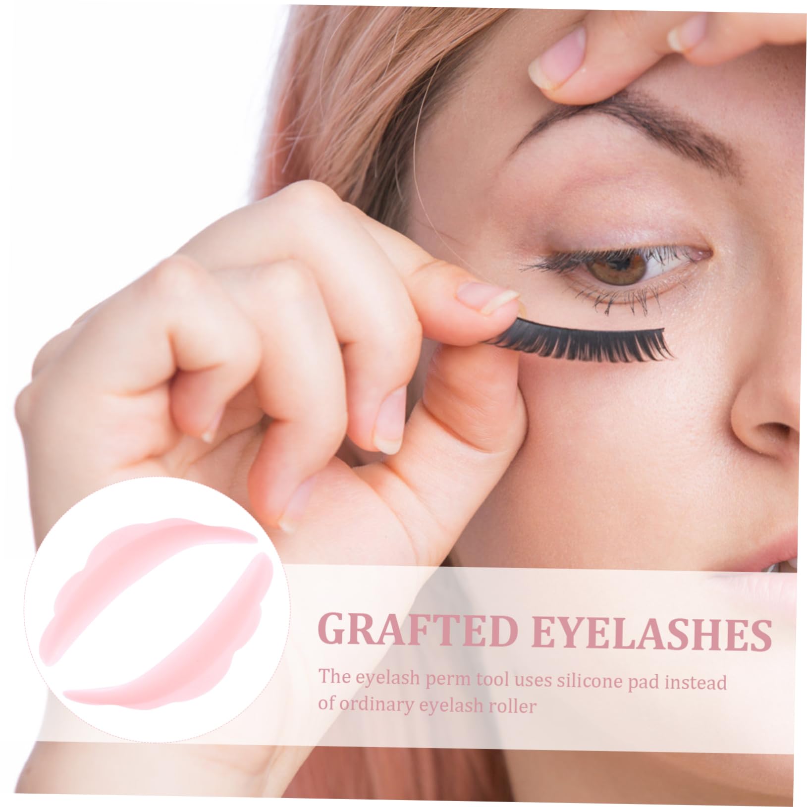 Baluue 60paia Eyelash Perming Pads Per Laminazione Gasket Compatibili Estensioni Per e Personale