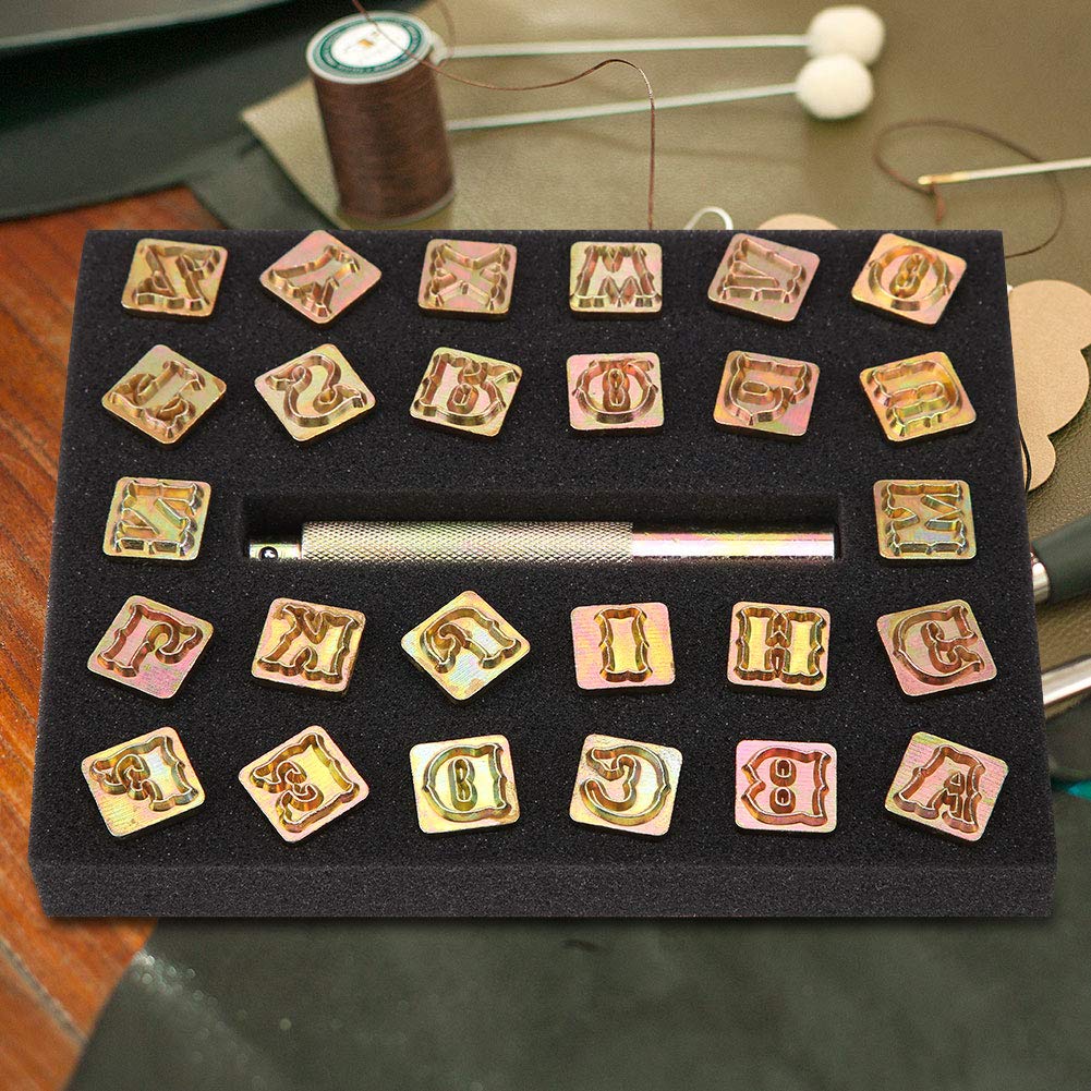 Amazon.co.jp: 刻印 アルファベット 13mm メタルスタンプパンチ 打刻印