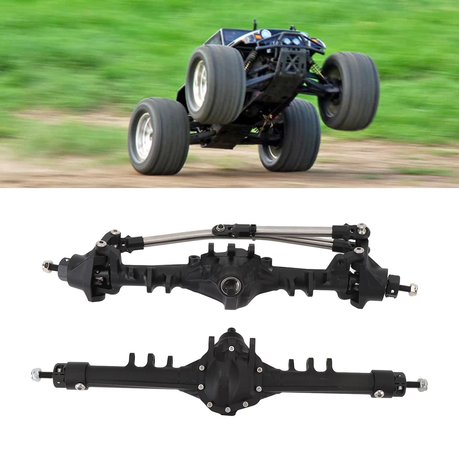 Changor Zestaw Zespołu Osi RC do SCX10 II. Zwiększona wytrzymałość i