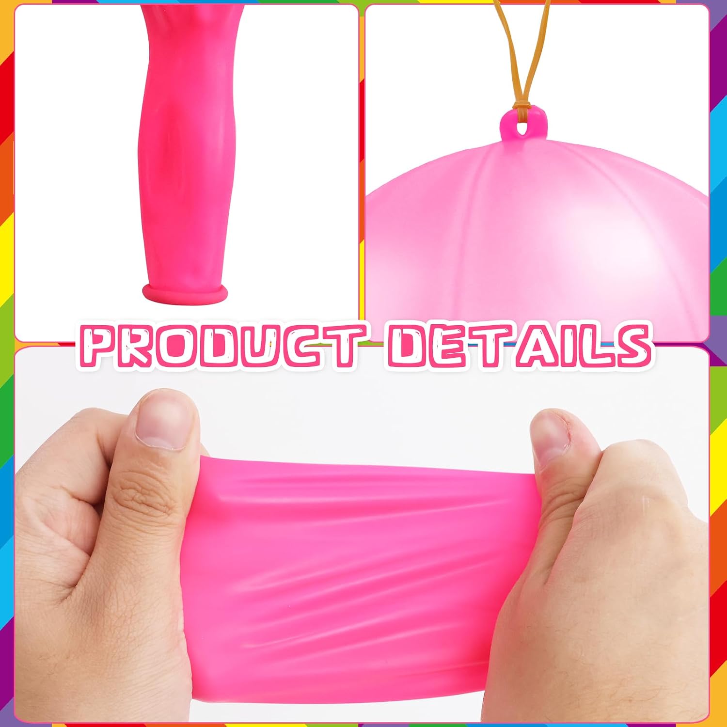 Fancy Land 24 Pack End of Year Student Gifts from Teacher Punch Balloons with Tag Cards Kindergarten Preschool Graduation Summer Gifts Bulk for Kids Last Day of School