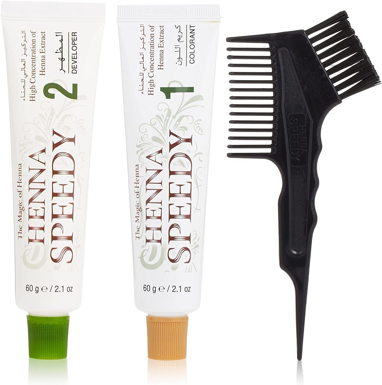 Henna Speedy Hair Color Cream- Black