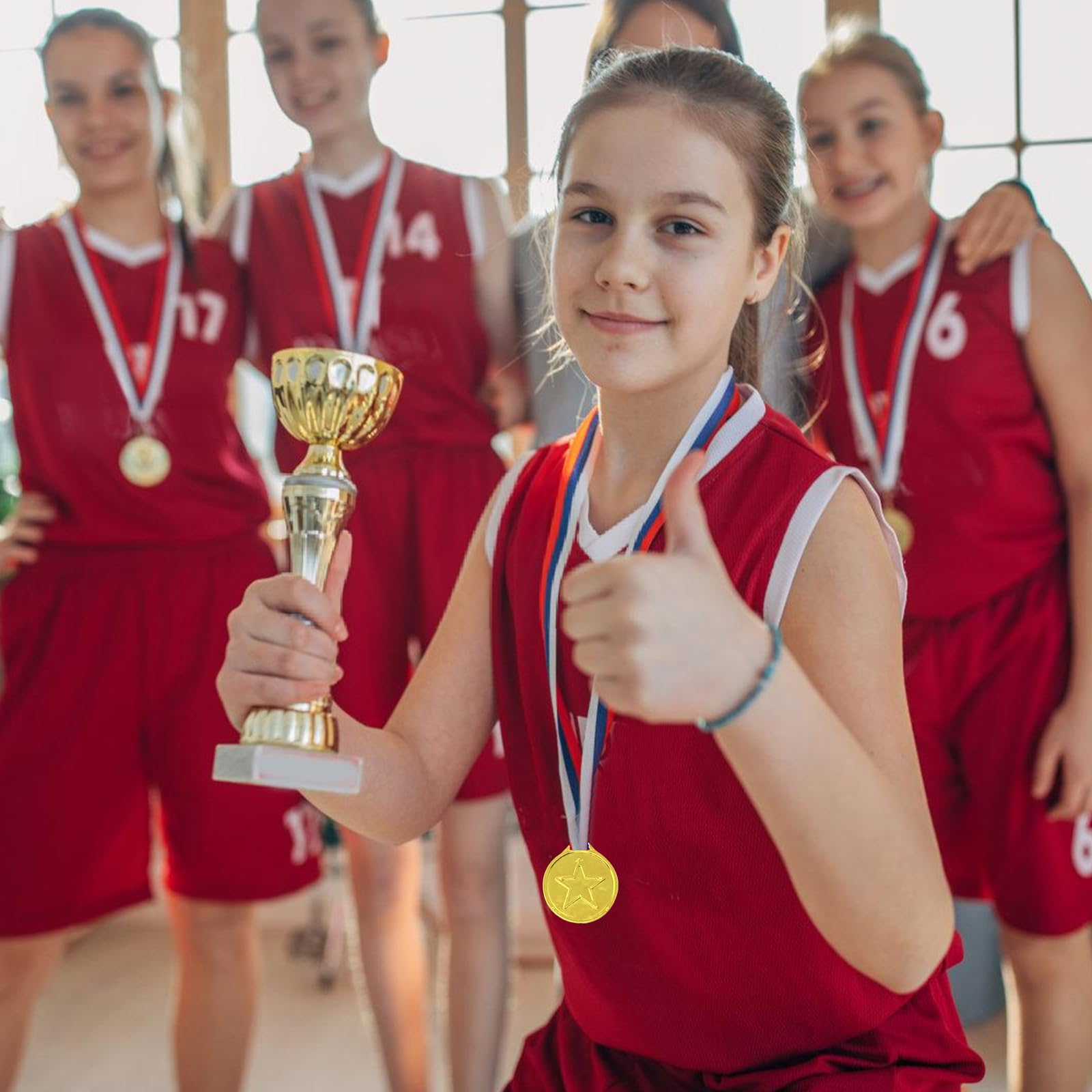 100 medaglie sportive: medaglie vincenti, set di medaglie per bambini, medaglie d'oro per bambini, super medaglie, feste di compleanno per bambini, regalo per sport, feste, premi