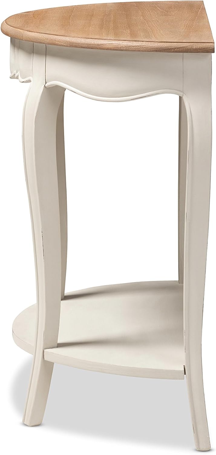 Baxton Studio Cordelia Console Table, White
