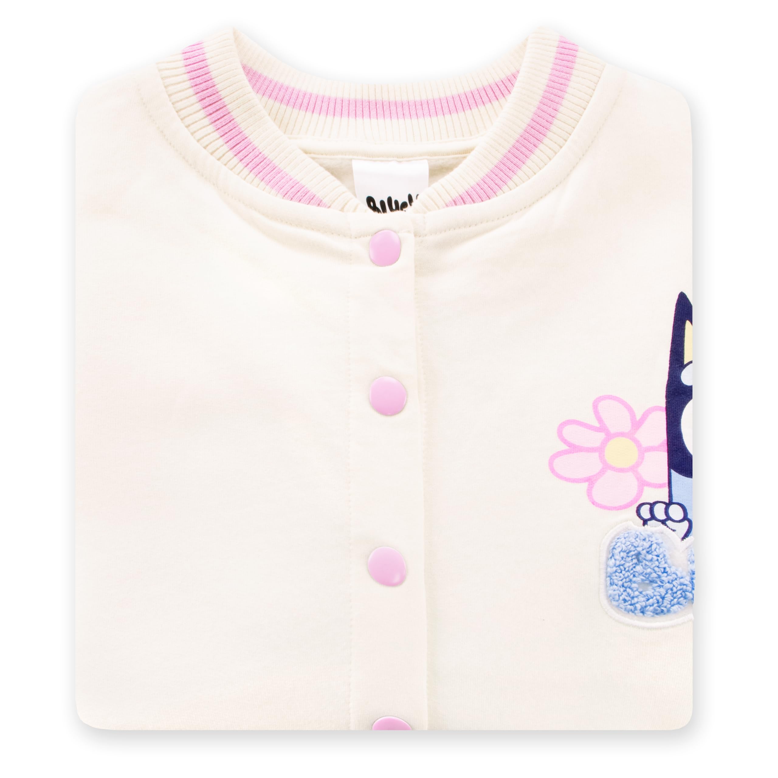 Bluey Chaqueta Bomber, Chaqueta Niña Con Mangas Largas, Hermosas Chaquetas Para Niña De Invierno O Verano
