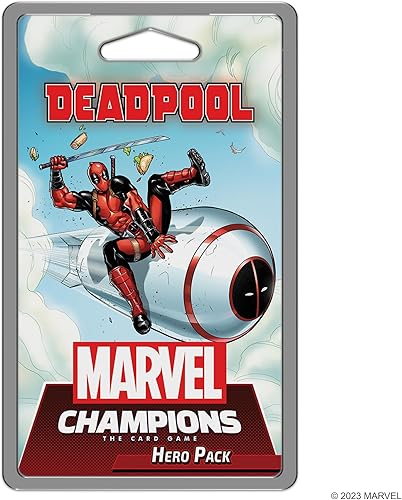Marvel Champions The Card Game Deadpool EXPANDED HERO PACK – Juego de estrategia de superhéroes, juego cooperativo para niños y adultos, a partir de