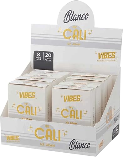 Miniatura 16 de VIBES Paquete de 24 conos preenrollados de alta calidad, capacidad de 0.04 oz, forma cilíndrica ancha, conos enrollados a mano, papel de arroz