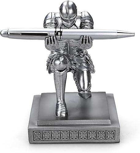 Miniatura 2 de Knight - Soporte para bolígrafos, organizadores de escritorio y accesorios, soporte de resina para lápices como regalo con un bolígrafo elegante