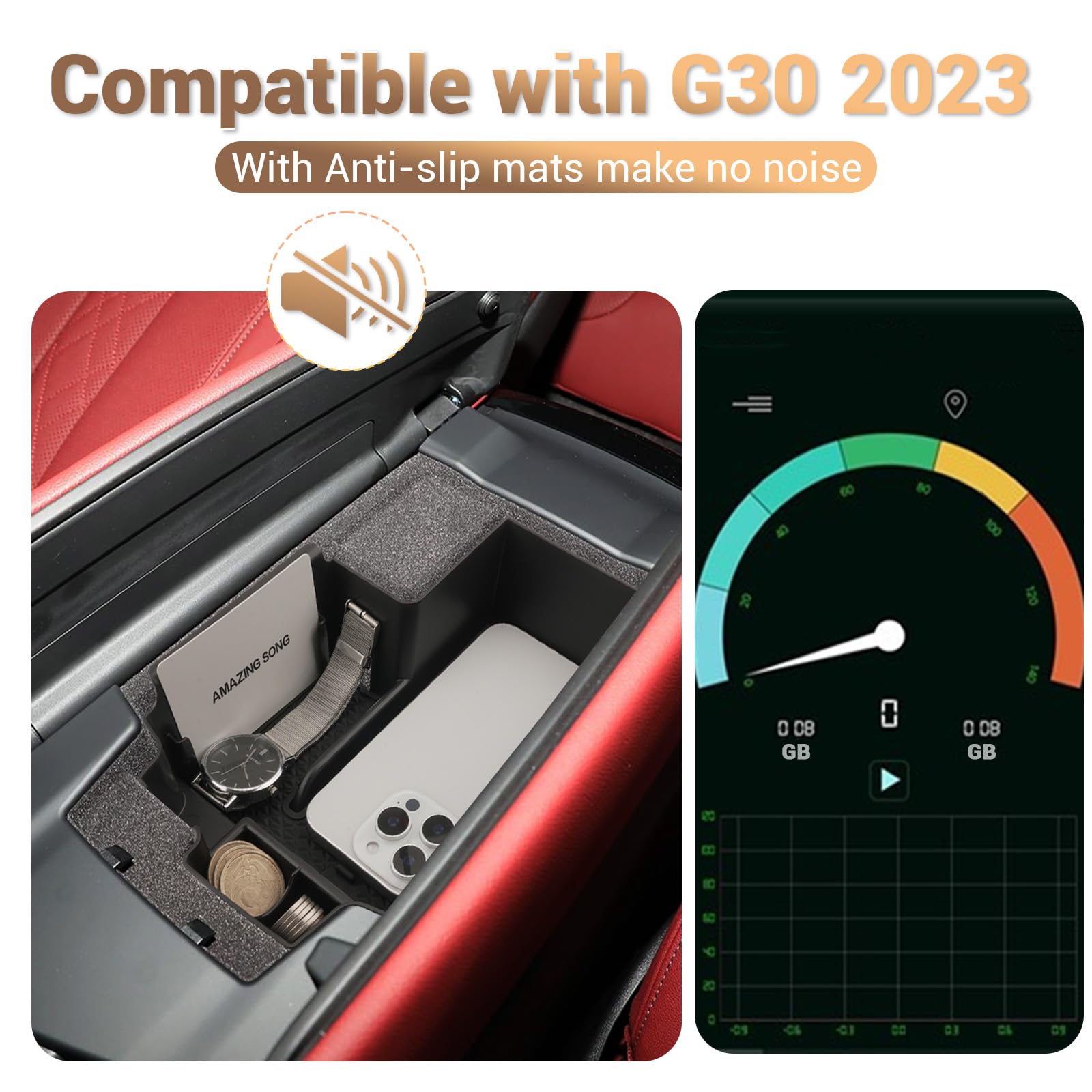 CojíN De Reposabrazos De Coche Para Citroen DS7 Crossback