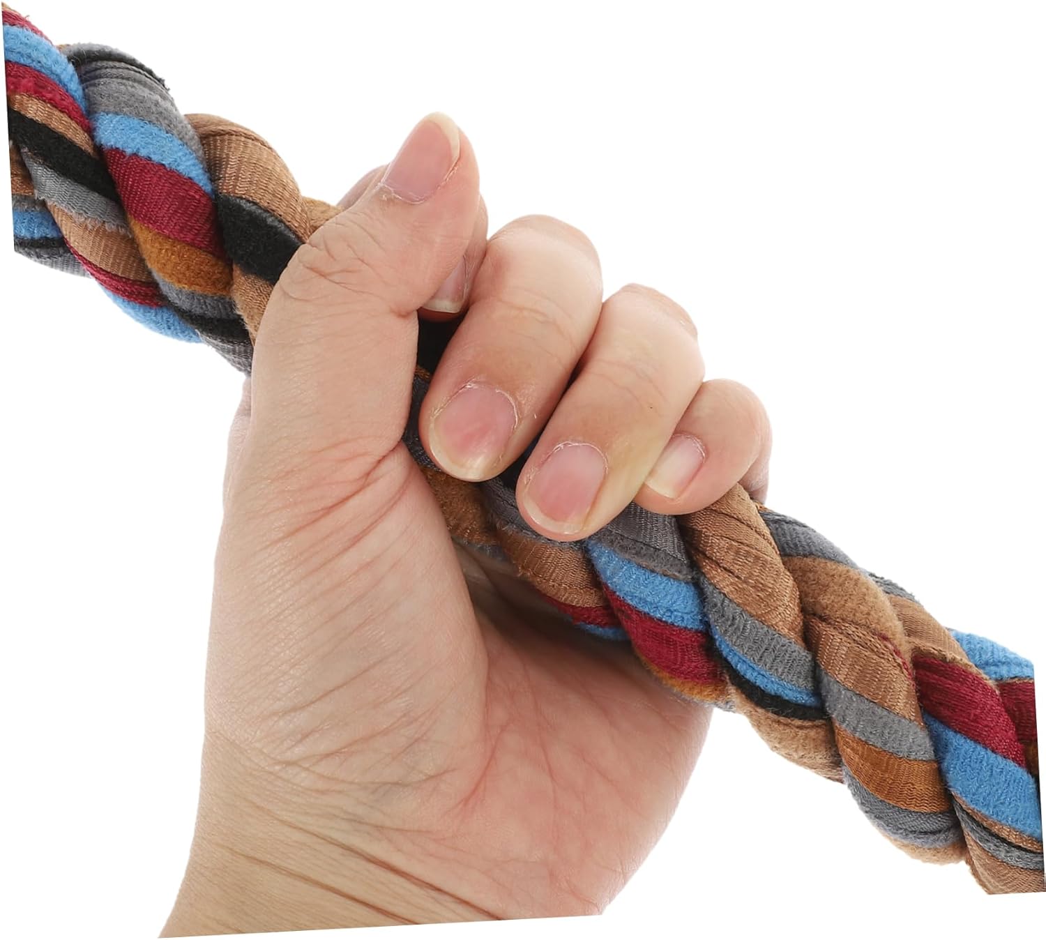 Cloth Tug War Rope Twisted Competition String for Field Day Games for Outdoor Activities and Team Building Events