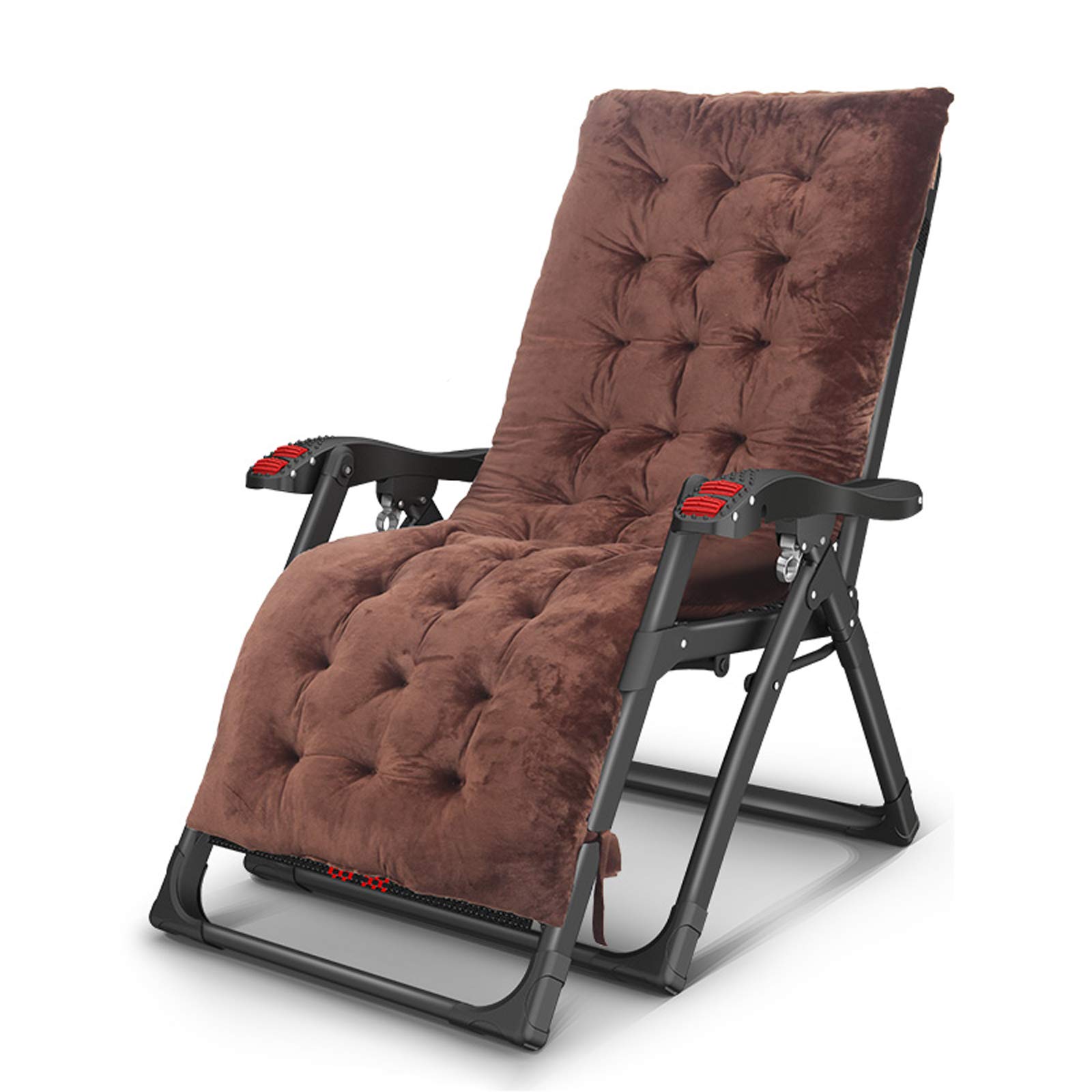 Fauteuils inclinables multifonctions de terrasse haut de gamme avec coussin de soutien