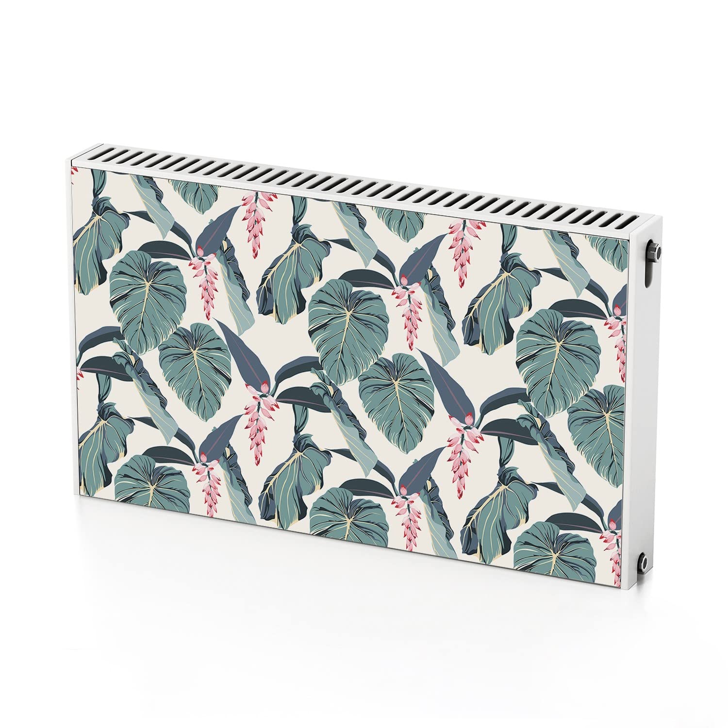 Tapis magnétique de radiateur design végétal pour salon chaleureux