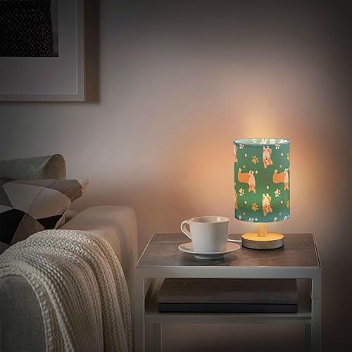 Miniatura 6 de Lámparas de dormitorio, lámparas de noche únicas y lindas patas de perro corgy luz nocturna para niños oficina