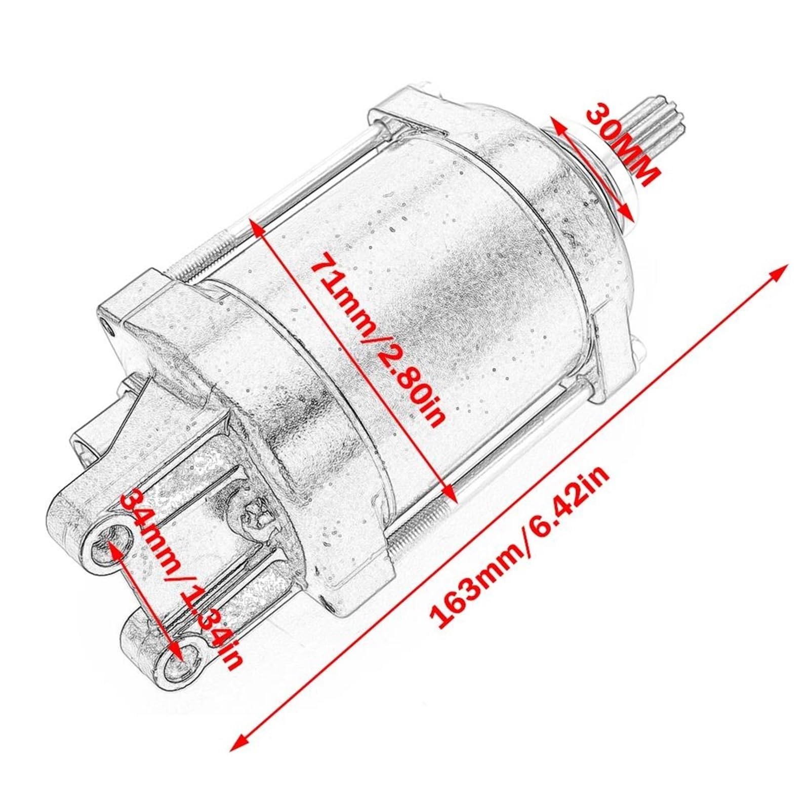 do Yamaha Mtm690 Xsr700 2016-2021 2020 2019 2018 2017 części zamienne do motocykli 1Ws-81890-00 silnik elektryczny rozrusznik silnika