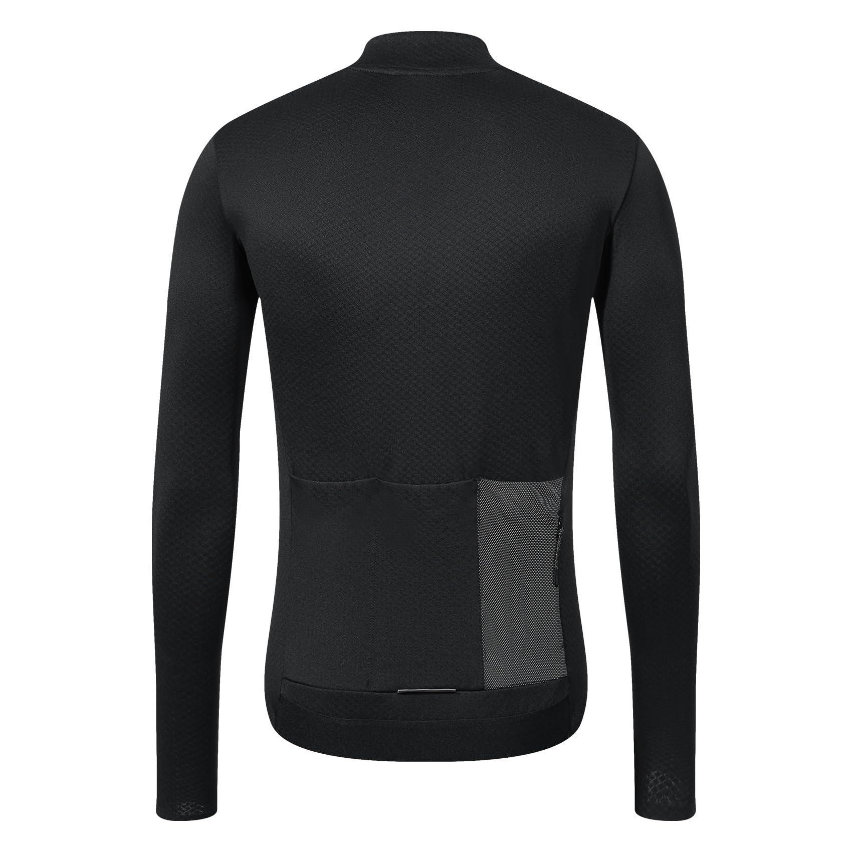 Santic Maillot de cyclisme à manches longues pour homme - Coupe ajustée - Pour le printemps et l'automne - Pour VTT - Thermique