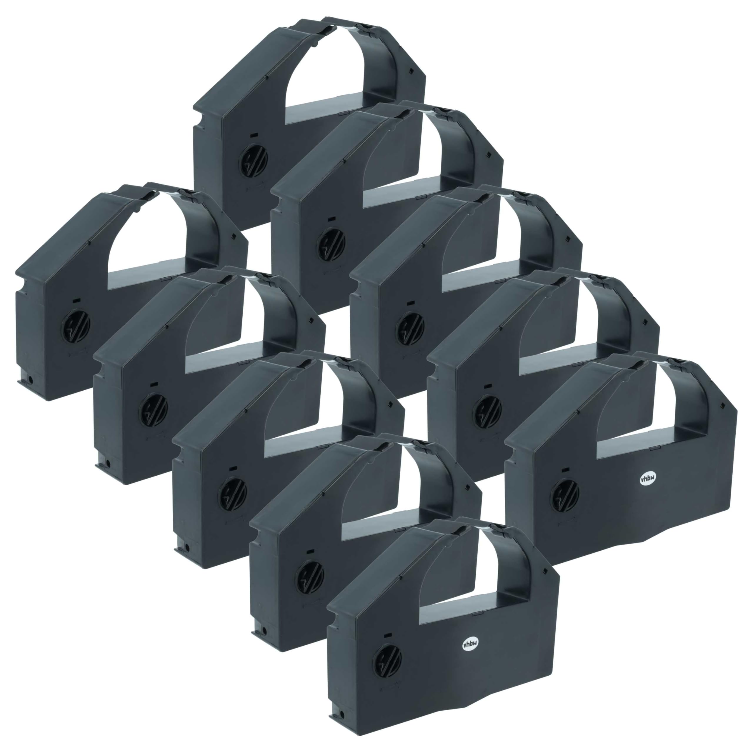 vhbw 10 x taśma nylonowa do drukarek igłowych Epson DLQ3500 jak Epson S015066, C13S015066.