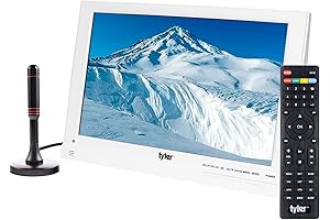 Tyler 13.3" Portable Battery Powered Smart TV