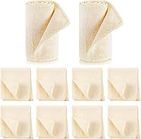 Vista 16 de 10 piezas de kit de paños para pulir zapatos con aplicadores para brillo, paños de limpieza para zapatos de cuero y botas, paños de microfibra