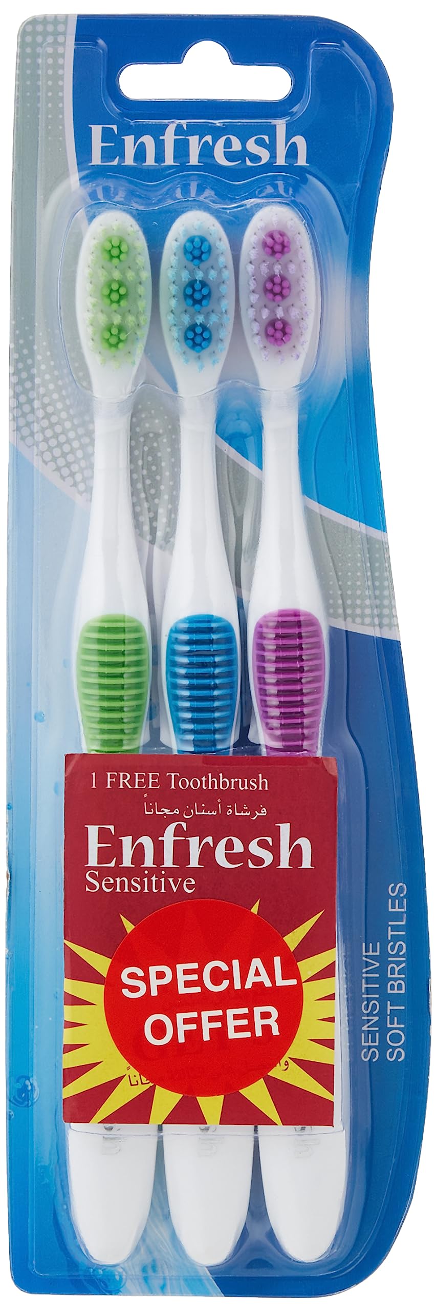 EnfreshToothbrUSh, 3 Pieces