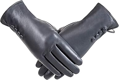 thermal leather gloves