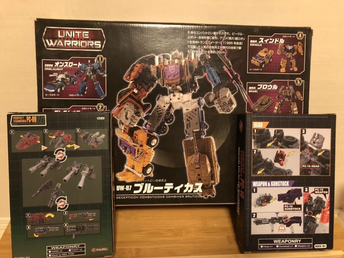 トランスフォーマー UW-07 ブルーティカスperfect effect PC-09、10