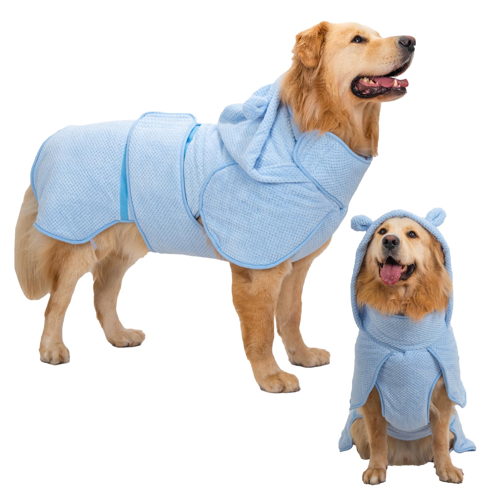 Arblina Dog Drying Coat for Medium/Large Dogs