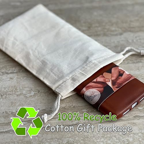 Miniatura 6 de Funda de piel auténtica de primera calidad hecha a mano para la serie de iPhone, tarjetero doble, funda magnética desmontable, soporte horizontal,