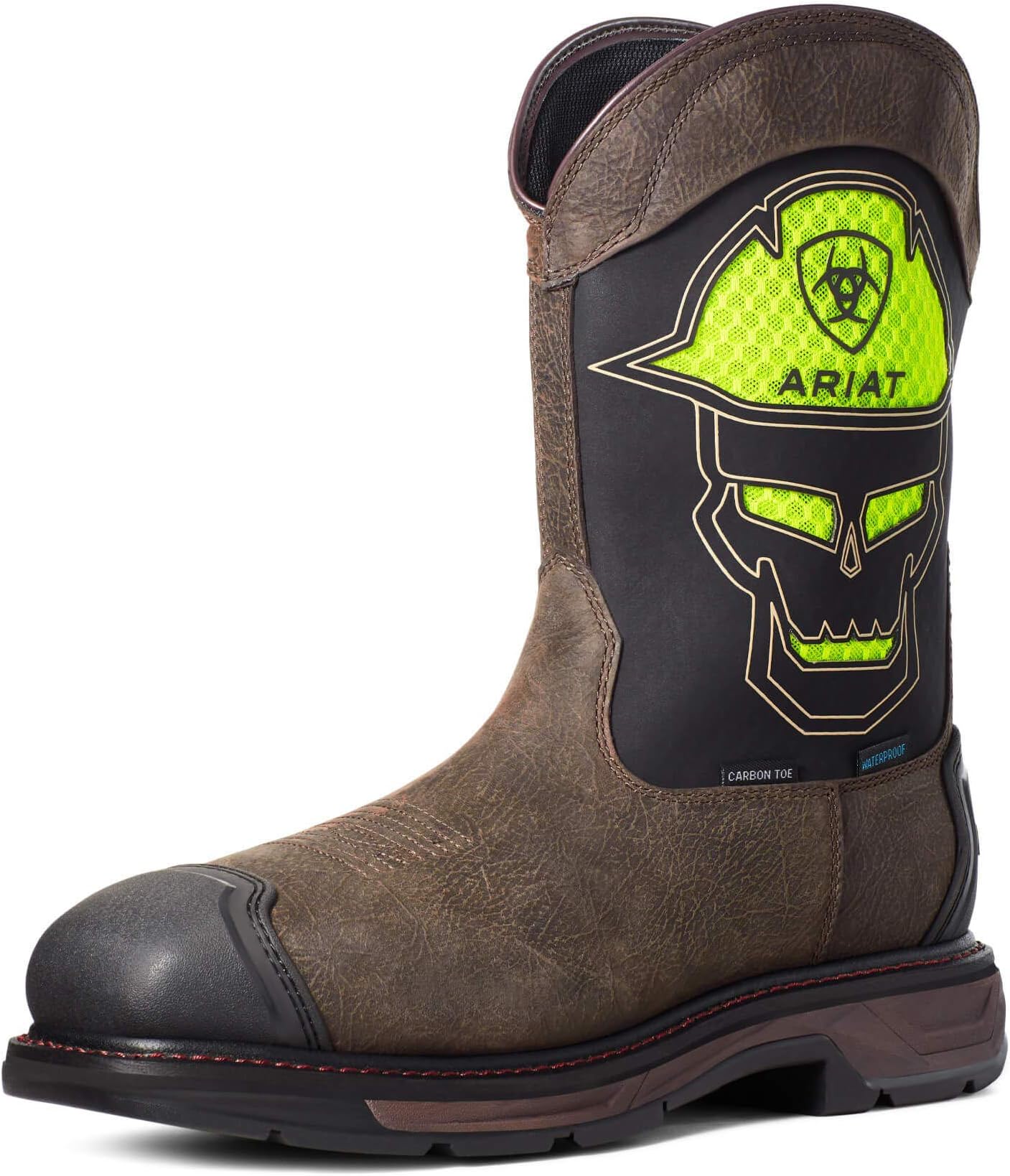 ARIAT mens Workhog Xt Venttek Bold Waterproof Carbon Toe Work BootWestern Boot