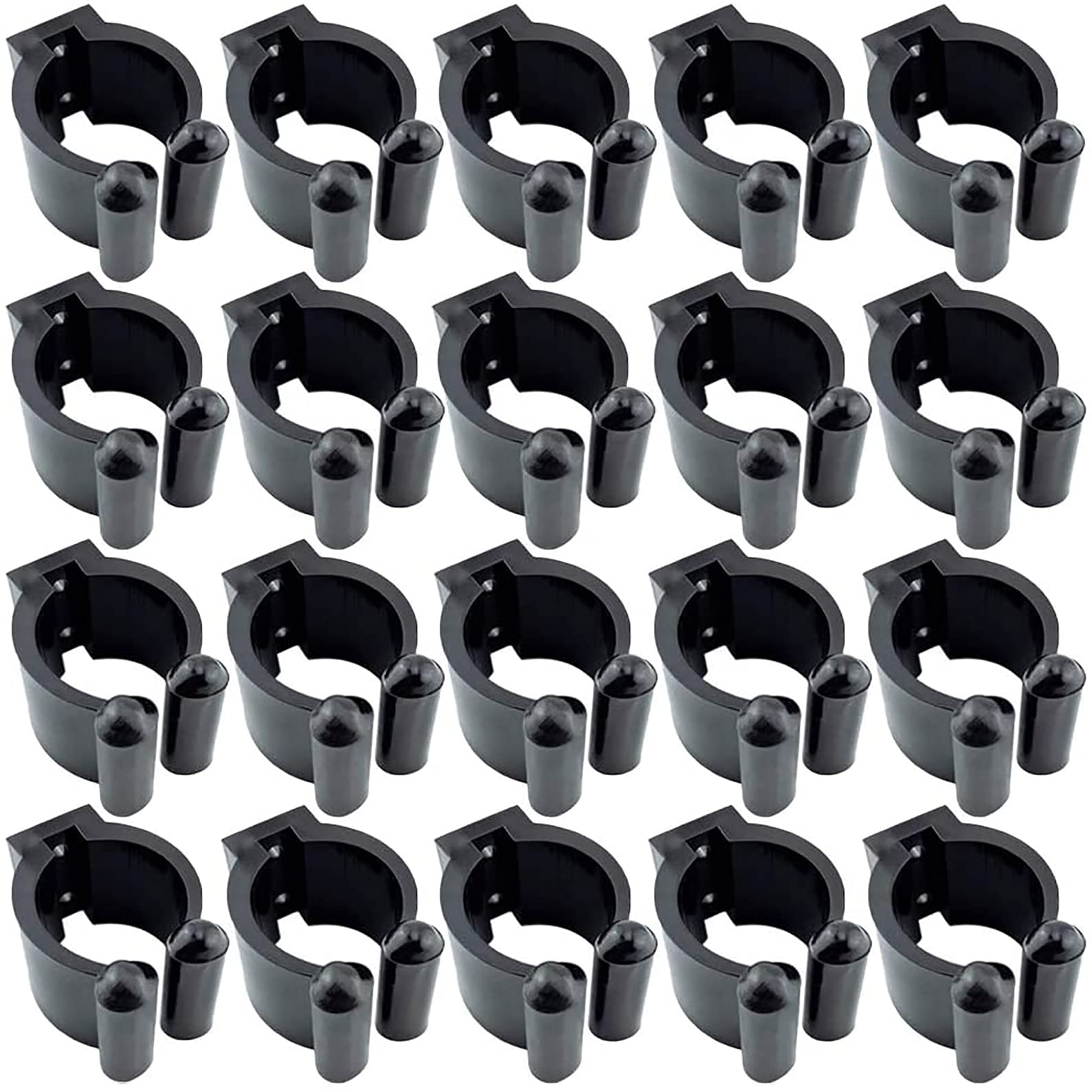 Soporte para Tacos de Billar Snooker 30Pcs Clip de Plástico Organizador de Varilla