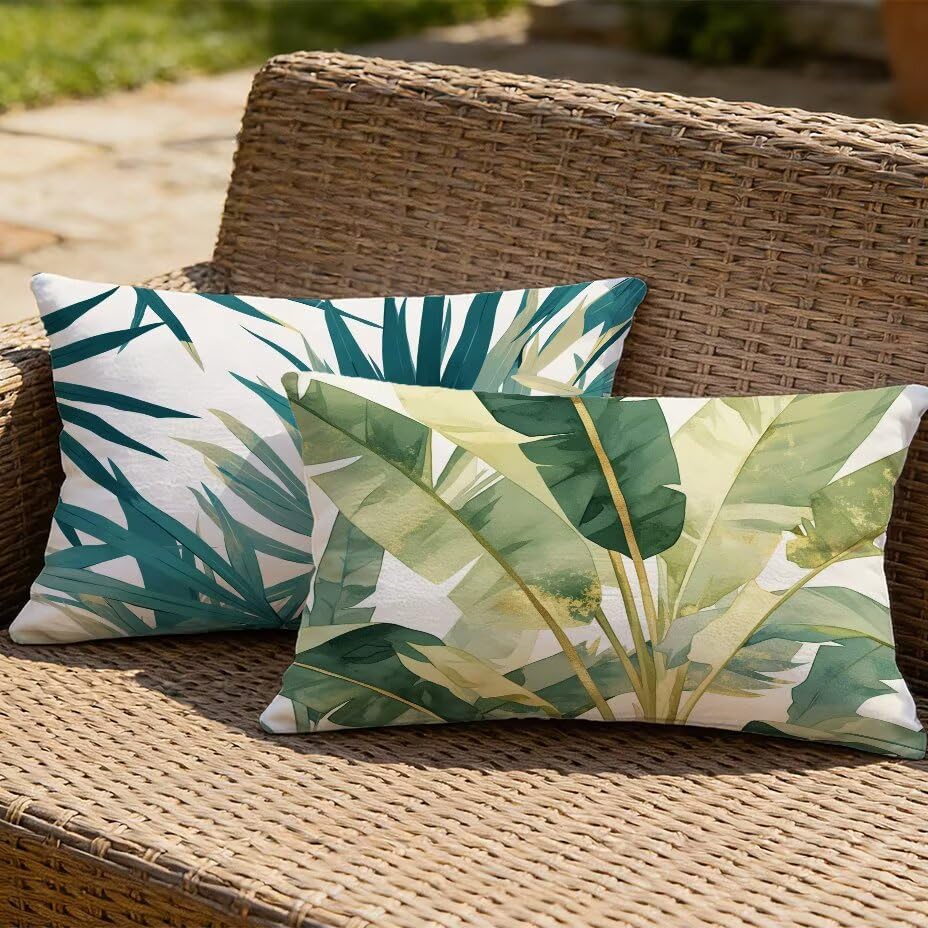 Coussin extérieur imperméable 50x70 pour salon de jardin et patio