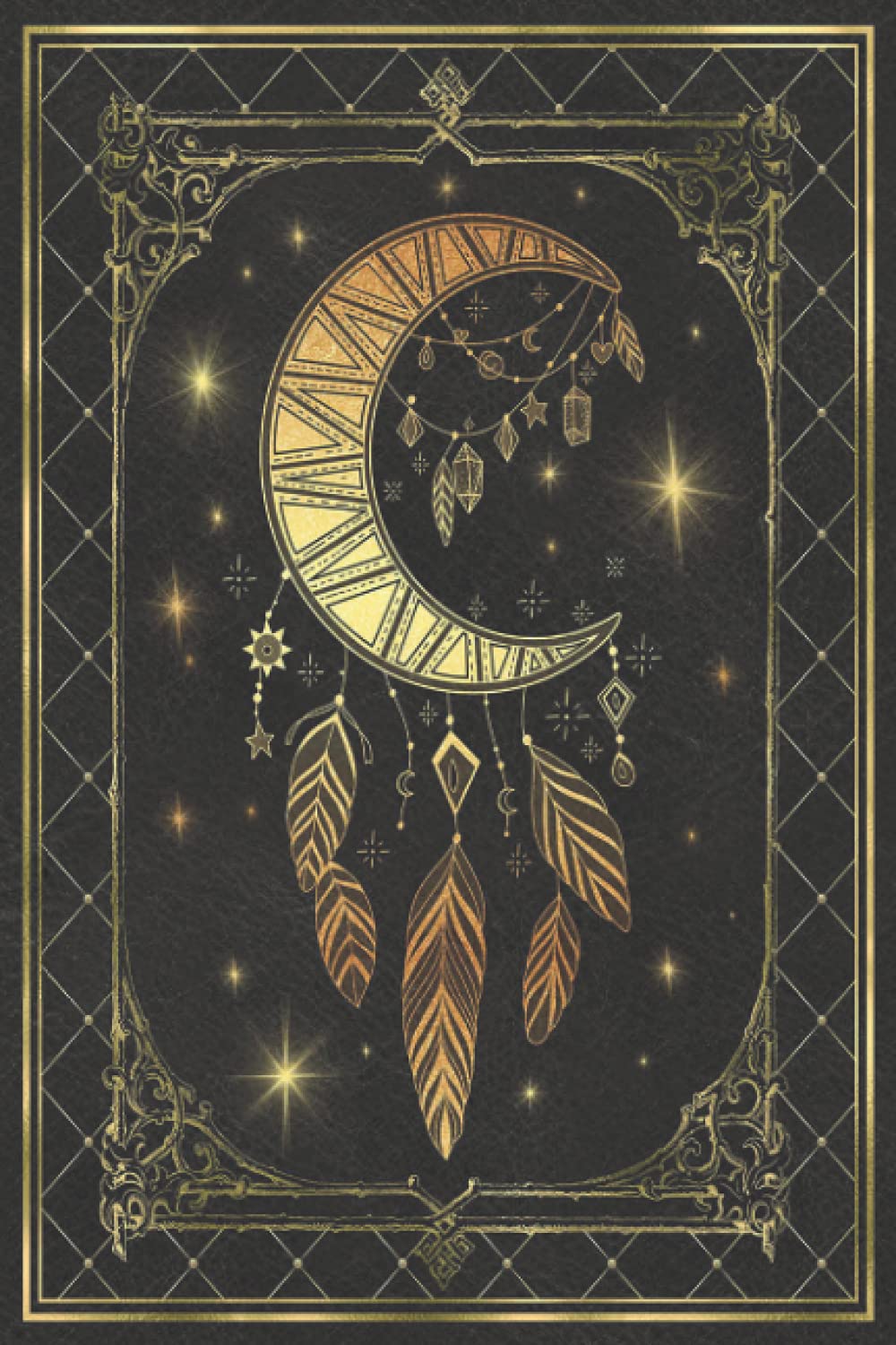 Moon Dream Catcher: Lined Notebook - 120 pages - Fantasy Magic Book (Magical English Notebooks)