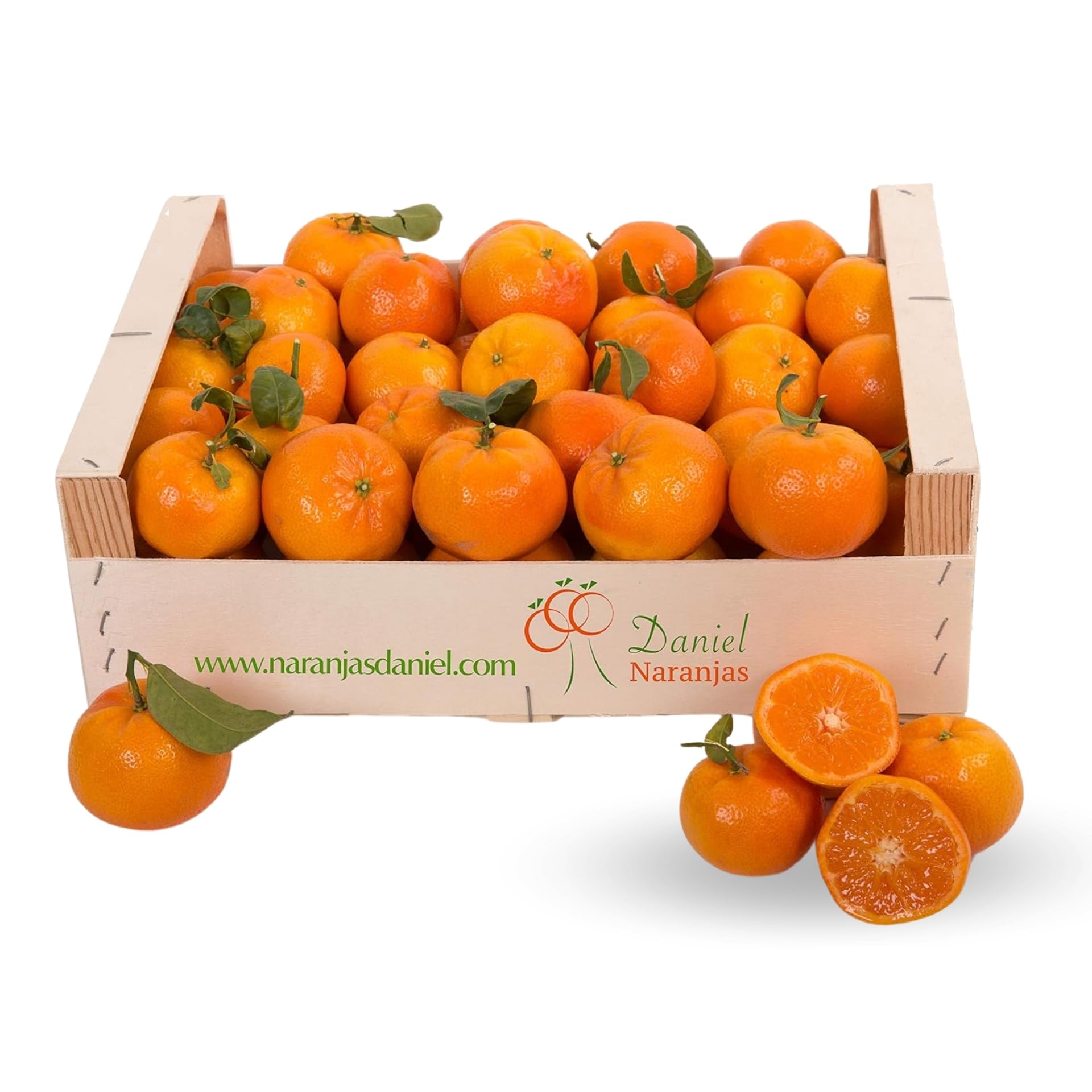 NARANJAS DANIEL | Mandarinas frescas de Valencia | Del árbol a tu mesa | Sabor equilibrado, delicioso y dulce | Sin conservantes ni aditivos (6kg)