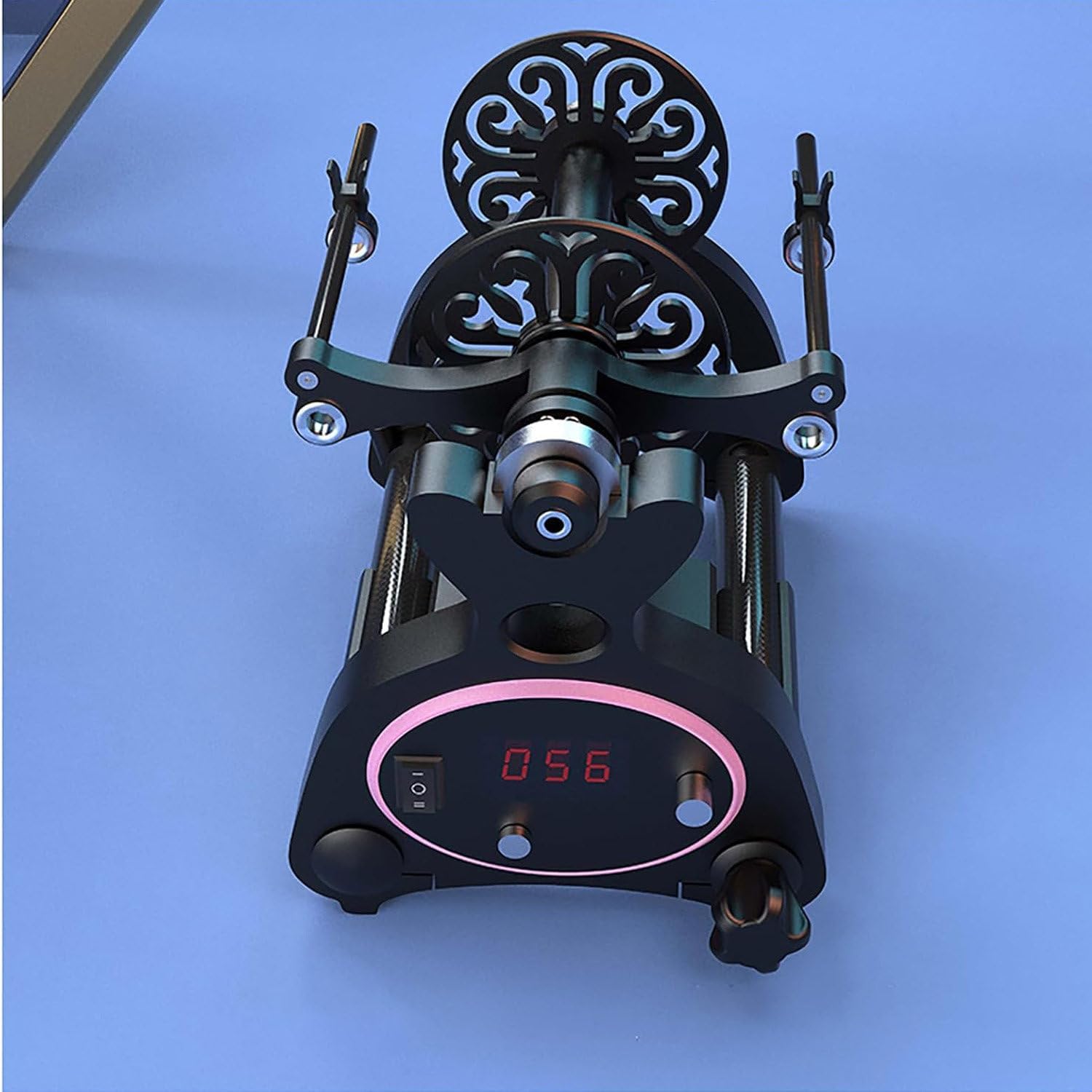 Electric Spinning Wheel for Yarn Making - Max Speed 800RPM, Capacity 4 Oz/8 Oz, Forward and Reverse Switching, Ideal for Yarn Weaving, Blending, and Roving