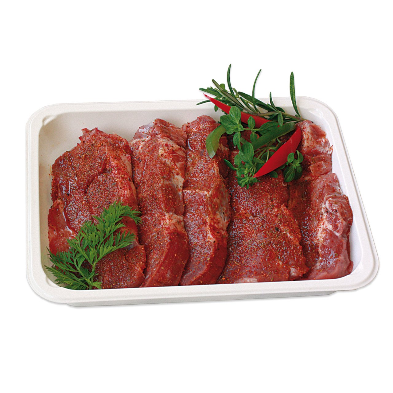 Schweinesteak "Alkmara" ca. 1000g – Landmetzgerei Schiessl | Zartes Schweinefleisch für Grill und Pfanne