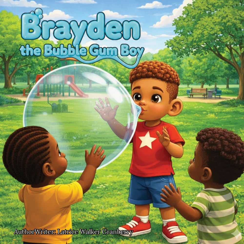 Brayden the Bubble Gum Boy: A Children's Book about when Bubble Gum goes too Far! Pop! Stick! Oops!