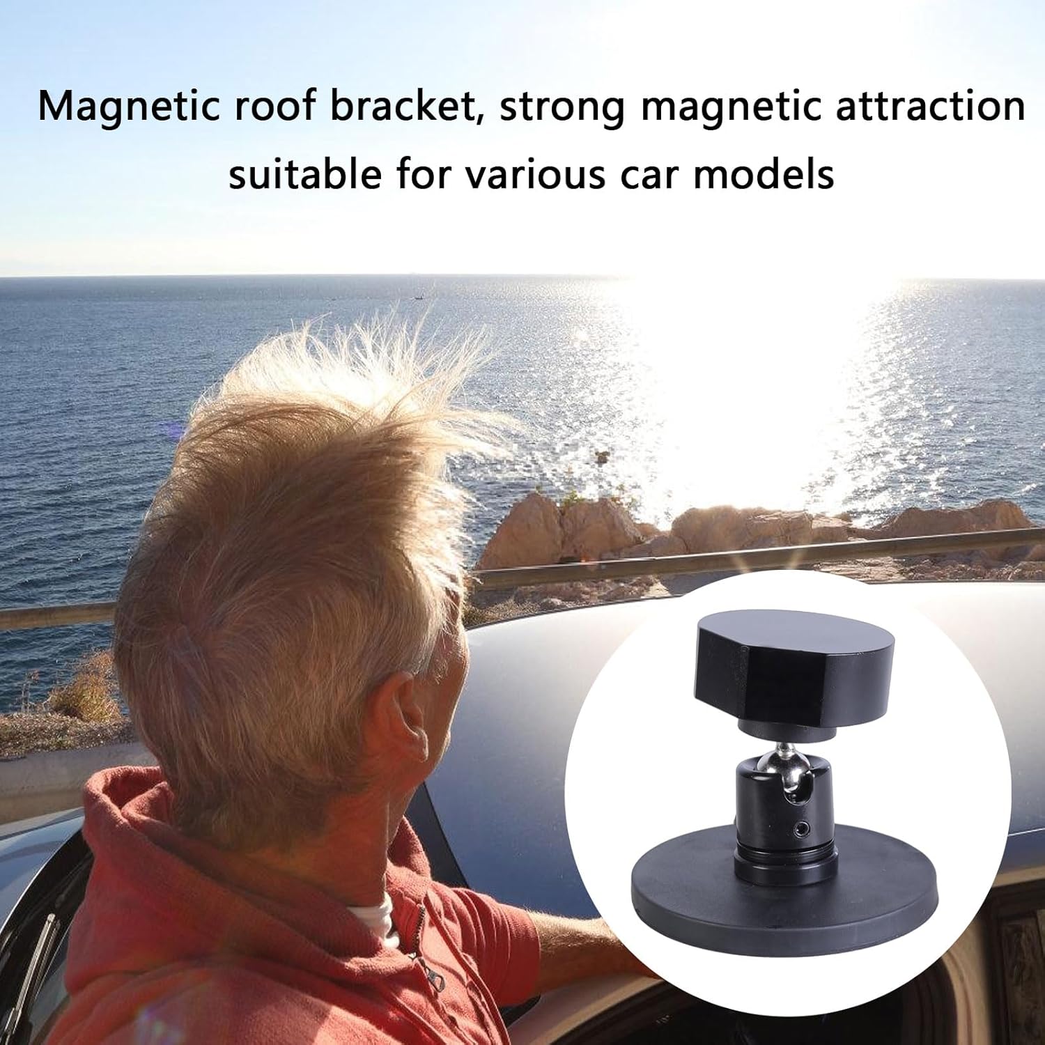 Lightweight Car Top Bracket Reliablef Stability and Multiple Angles for Adventurous Journeys Portable Car Roof Organizer