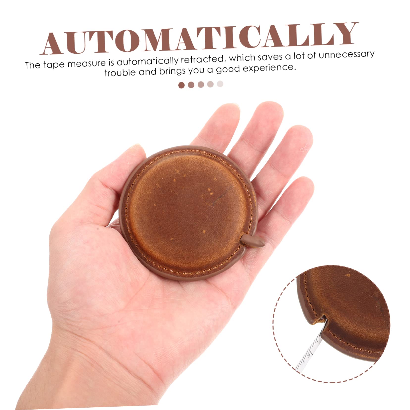 Lurrose 5piezas Cinta Métrica Profesional Portátil y Flexible Para Medir Cintura Herramienta De Medición Conveniente Para Costura y Uso Doméstico