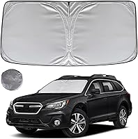 Vista 122 de KAYZT Parasol para parabrisas para Toyota Camry 2012-2017 LE XLE Hybrid SE XSE Sedan plegable, accesorios de ajuste personalizado para ventana