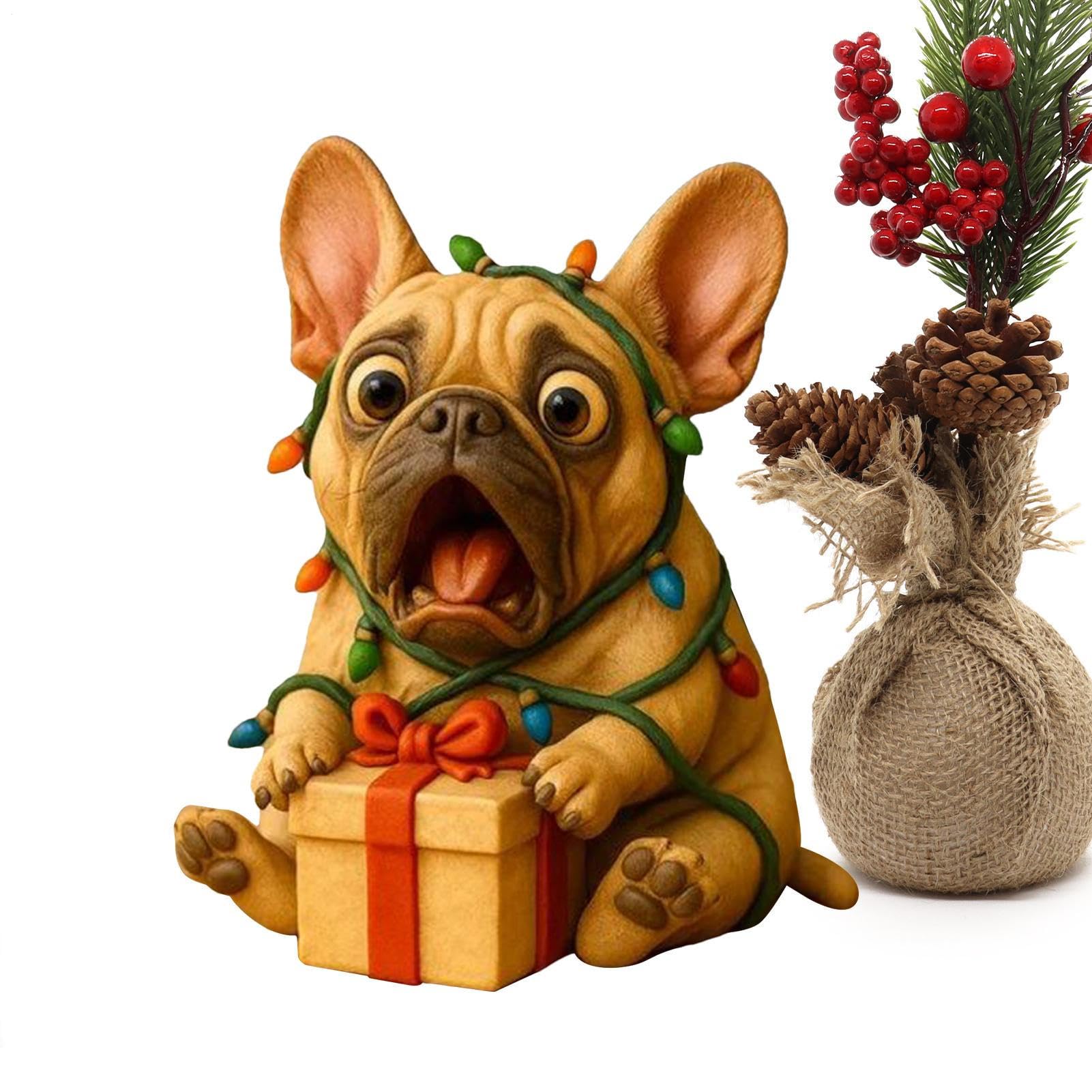 Décoration de table d'animaux de Noël pour salon et chambre