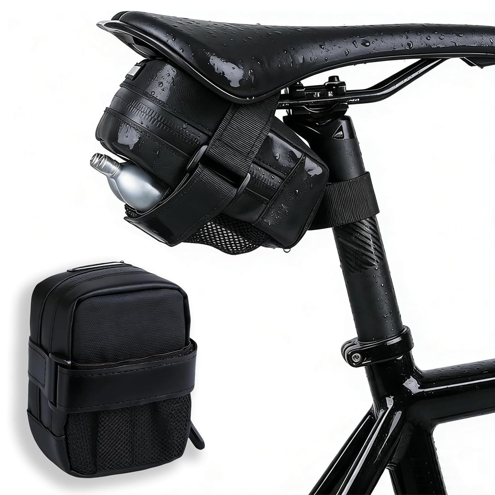 mini sacoche de selle vélo portable