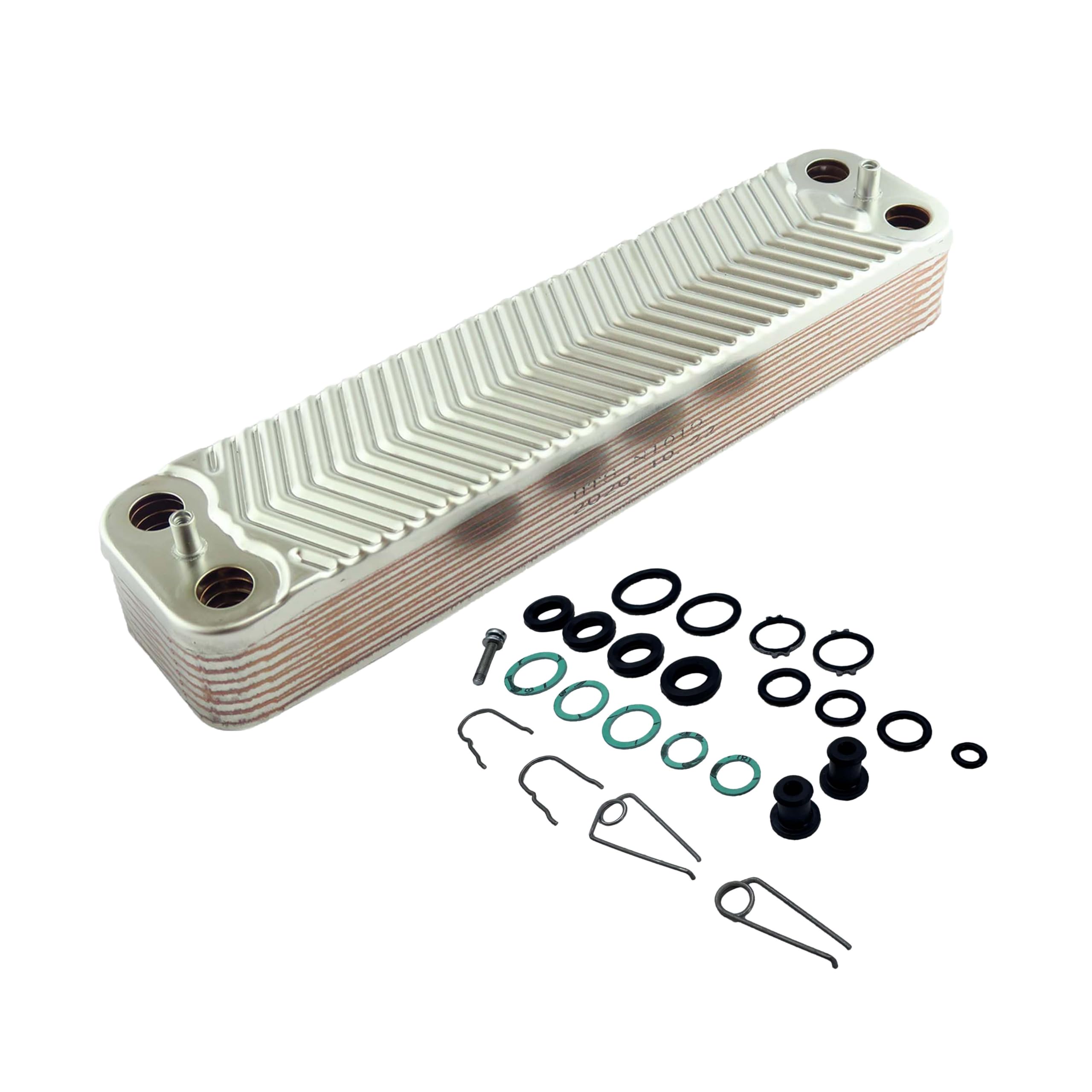 Hts Multicolour - Worcester Boiler Plate Heat Exchanger (Phe) (16 Pl) 87161066850 + Repair Kit