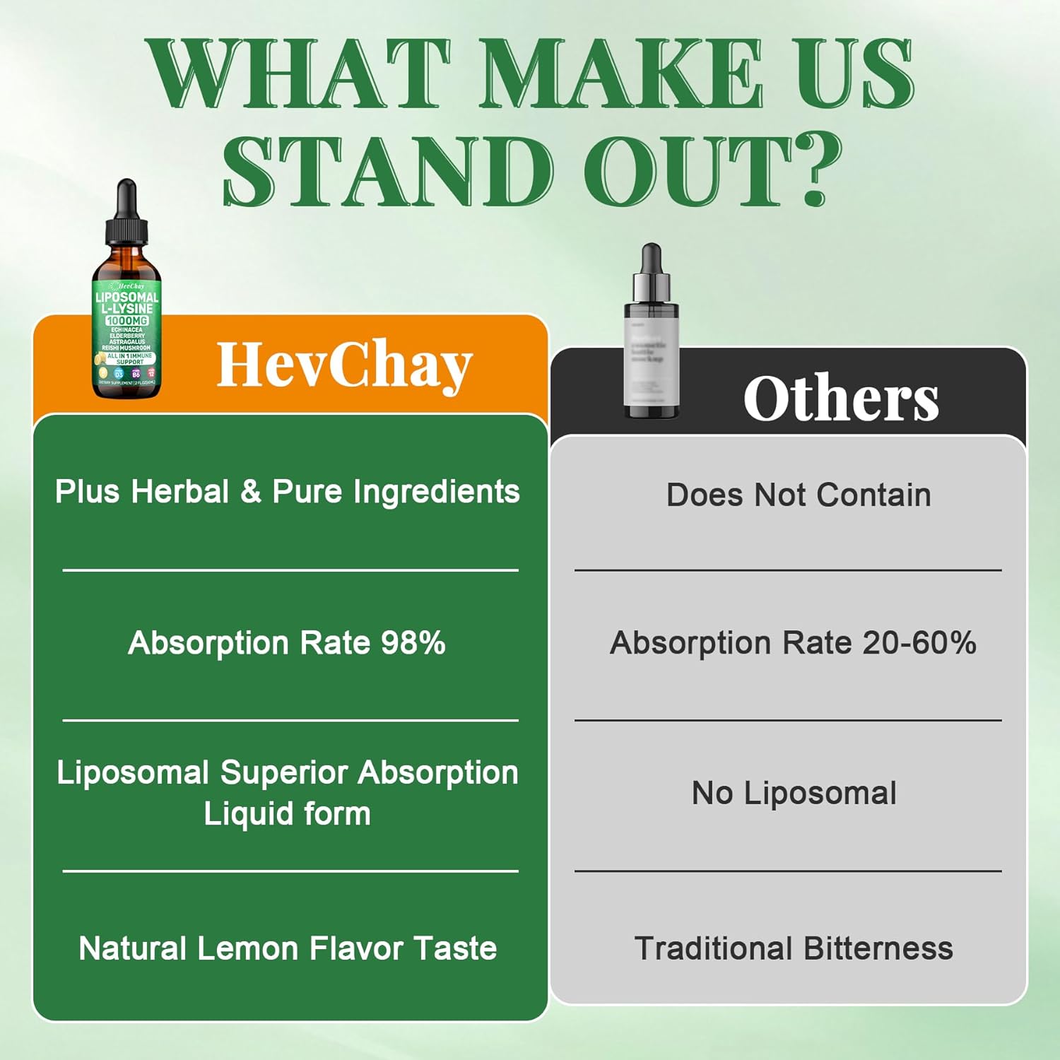 Liposomal L-lysine 1000MG Liquid Drops, L-Lysine Supplements for Kids and Adults, All-in-1 Essential Amino Acid with Vitamin C, B6, D3, B12 & Zinc for Collagen, Lip, skin & Immune Support, 2 Pack
