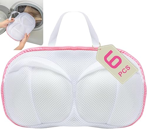 Bolsas de lavado de brasieres para lavandería, bolsas de lavandería grandes para lavadora, se adapta a todas las copas, bolsa de lavado de brasieres