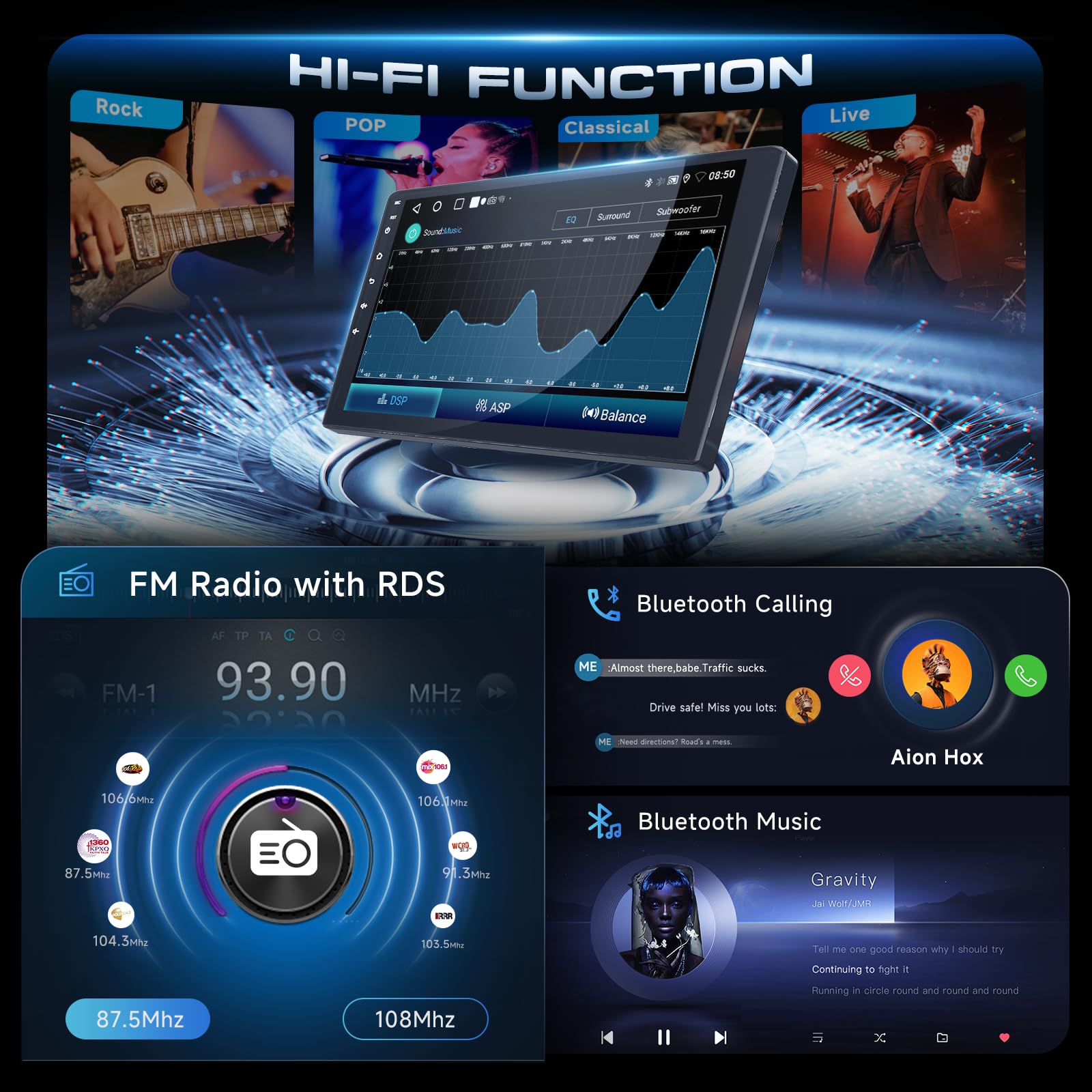 Hodozzy 2G+64G Radio para Seat Leon 2005-2012 con Carplay Android Auto Inalámbrico, Reproductor 2 DIN 9 Pulgadas Pantalla Táctil Radio Coche con GPS Bluetooth WiFi FM/RDS Cámara para Seat Leon 2 MK2